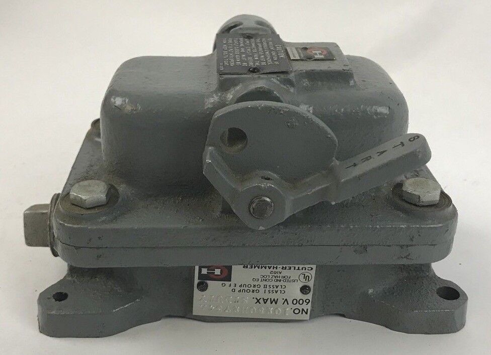 Cutler Hammer 10250H2734A STDUTY Class I Group D/Class II Group EFG LIMIT SWITCH