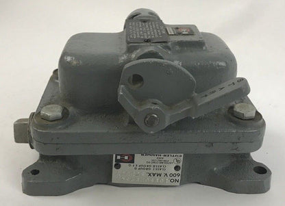Cutler Hammer 10250H2734A STDUTY Class I Group D/Class II Group EFG LIMIT SWITCH