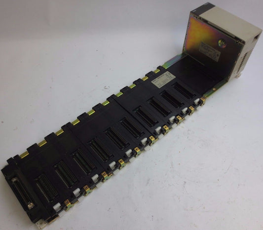 OMRON CS1W-BC103 + C200HW-PA204S PLC BASE UNIT + POWER SUPPLY