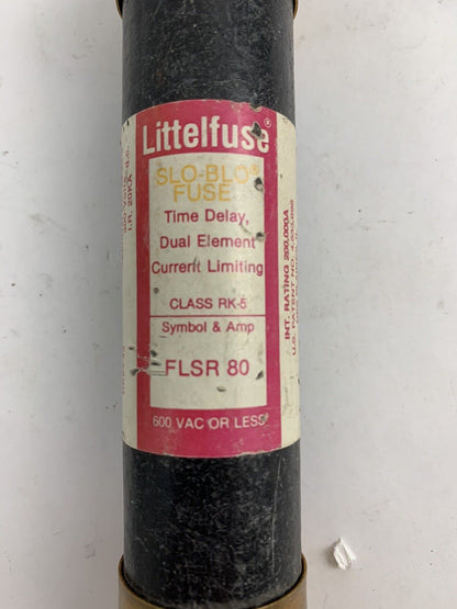 Littelfuse FLSR80 80A 600V Fuse "Lot of 3"