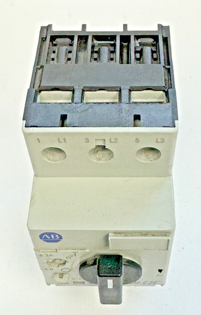 ALLEN-BRADLEY - 140M-C2E-B63 SER. B - MANUAL MOTOR PROTECTOR - 4.0 A - 6.3 A