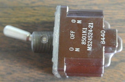 CUTLER-HAMMER 8501K1 TOGGLE SWITCH DPST 115V 15A ON-OFF-ON NEW SURPLUS LOT of 10