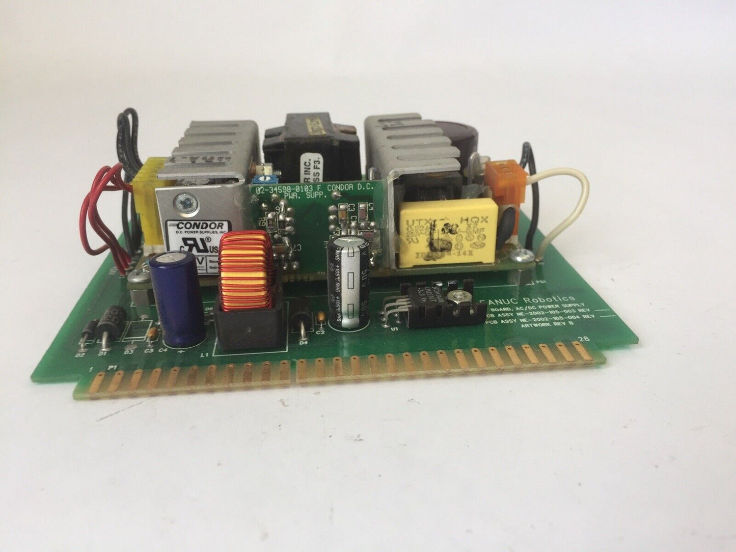 FANUC ROBOTICS BOARD AC/DC POWER SUPPLY PCB ASSY NE-2002-105-003 NE-2002-105-004