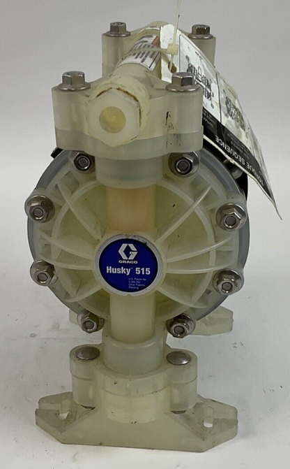 GRACO HUSKY 515 PUMP DOUBLE DIAPHRAGM AIR OPERATED 241565 SER.08D140 16-61GPM