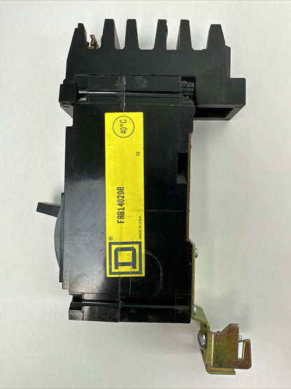 SQUARE D FAB14020A CIRCUIT BREAKER 20AMP 277VAC 125VDC 1POLE