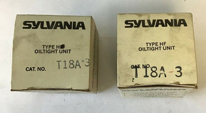 SYLVANIA T18A-3 PUSHBUTTON TYPE HF OILTIGHT ***LOTOF2***