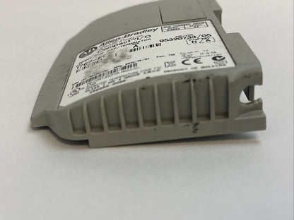 ALLEN BRADLEY COMPACT I/O 1769-ECR SER A F/W REV N/A RIGHT END CAP/TERMINATOR