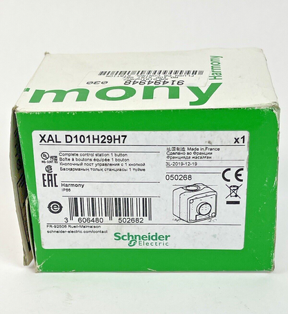 SCHNEIDER ELECTRIC  - XAL D101H29H7 - HARMONY - PUSHBUTTON SWITCH - XAL-D/K