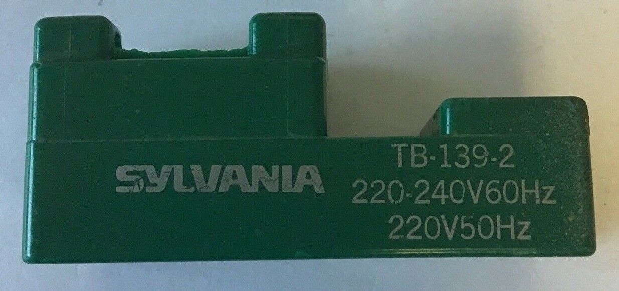 SYLVANIA TB-139-2 COIL 220-240V 60HZ 220V 50HZ