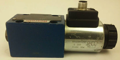 REXROTH 4WE 6 D62/EG24N9K33L=AN, HYDRAULIC VALVE, MNR: R900701222, FD:58525,USED
