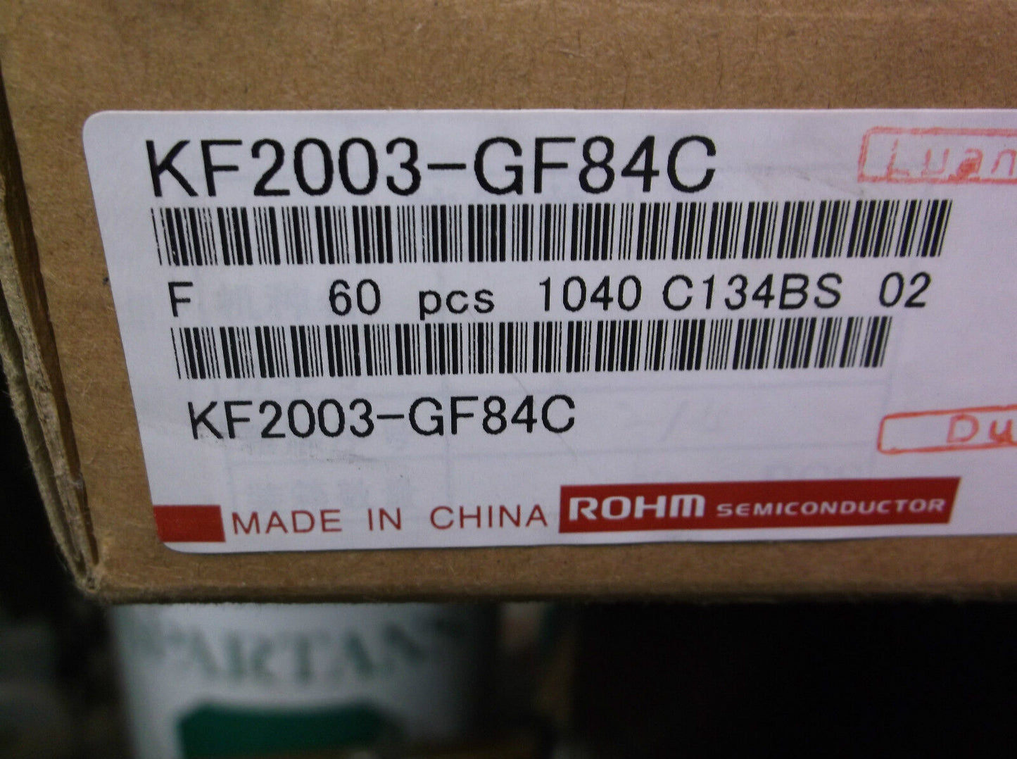 ROHM KF2003-GF84C COMPACT LOW VOLTAGE THICK FILM THERMAL PRINTHEAD (8dots / mm)