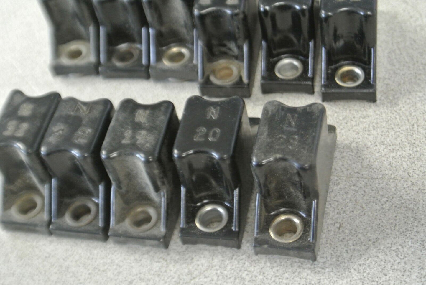 LOT of 16 ALLEN-BRADLEY THERMAL OVERLOAD HEATER ELEMENTS / N-series / LIST BELOW