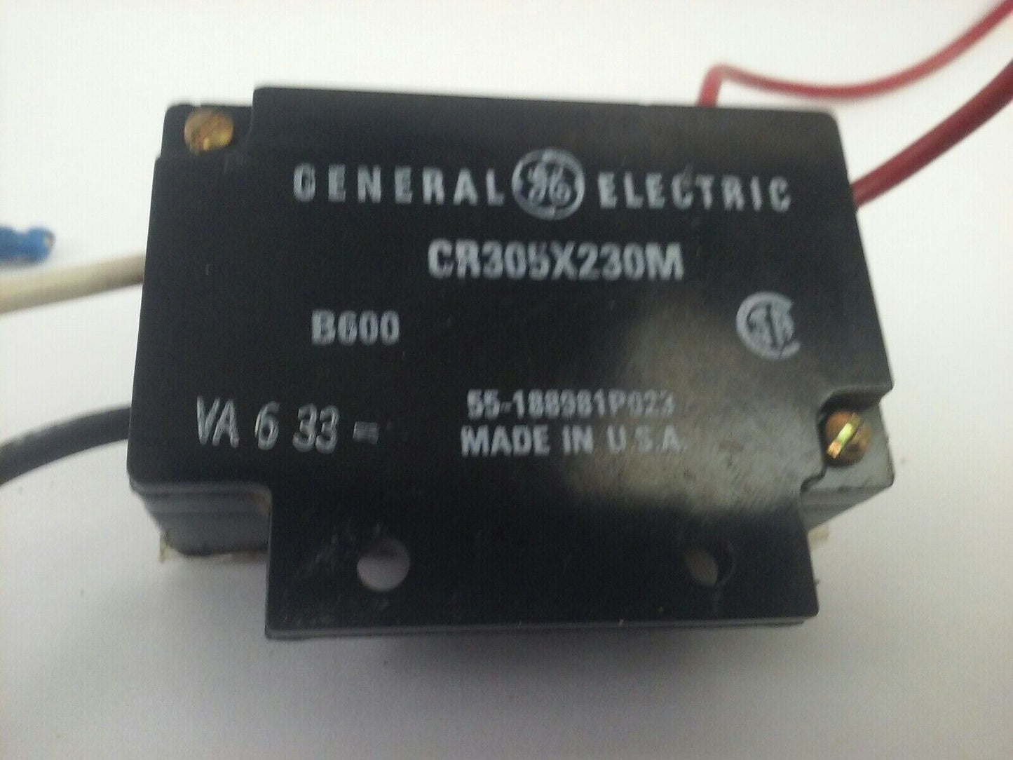 GENERAL ELECTRIC CR305X230M 55-188981P023 B600 AUTO OFF HAND SELECTOR SWITCH