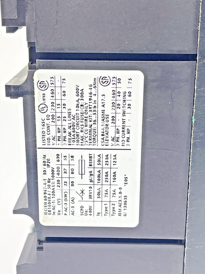 SIEMENS - 3RT1045-1BB44-3MA0 - CONTACTOR 24V & 3RH1921-1HA22-3AA1  AUX. CONTACT