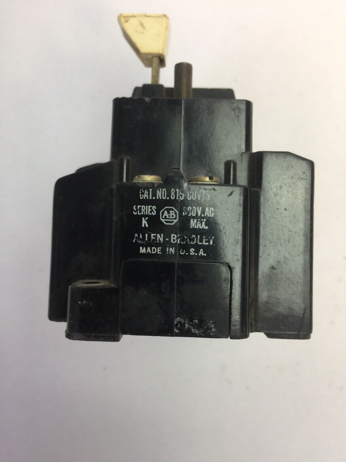 ALLEN BRADLEY 815-COV15 OVERLOAD RELAY 600VAC SERIES K