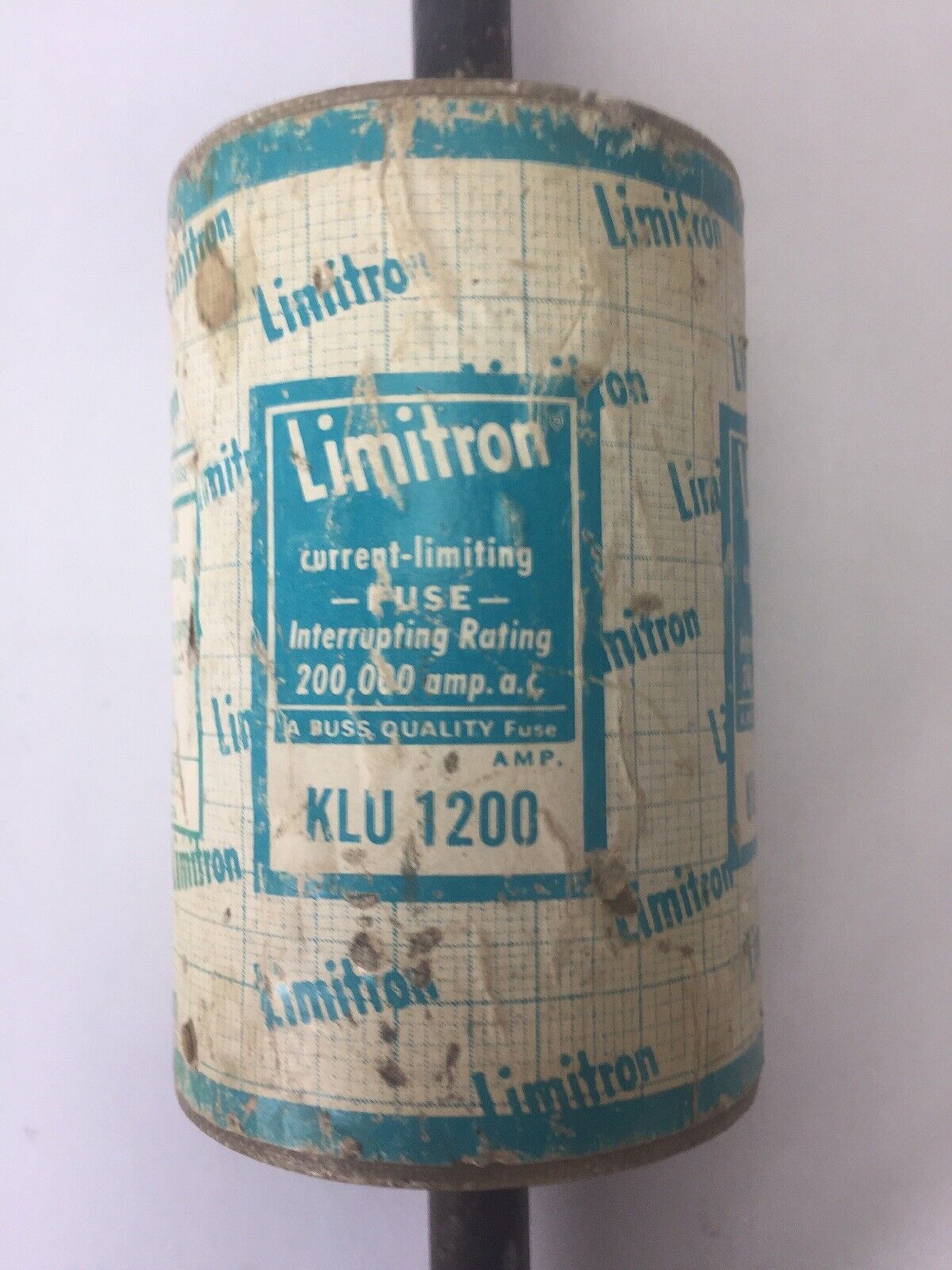 LIMITRON KLU 1200 CURRENT LIMITING  FUSE 1200AMP 600VAC CLASS L