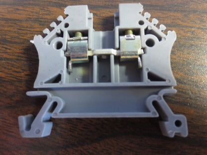 EURO 2.5 TERMINAL BLOCKS - GRAY - LOT of 5 - EURO 2,5 - MORSETTITALIA