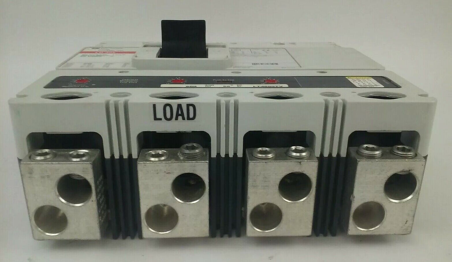 CUTLER HAMMER LD4600V THERMAL MAGNETIC TRIP UNIT CIRCUIT BREAKER 3P 600A 600V
