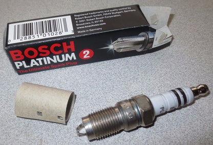 BOSCH 4309 / 0 242 225 605 PLATINUM 2 SPARK PLUGS - NEW SURPLUS, PACK of 4