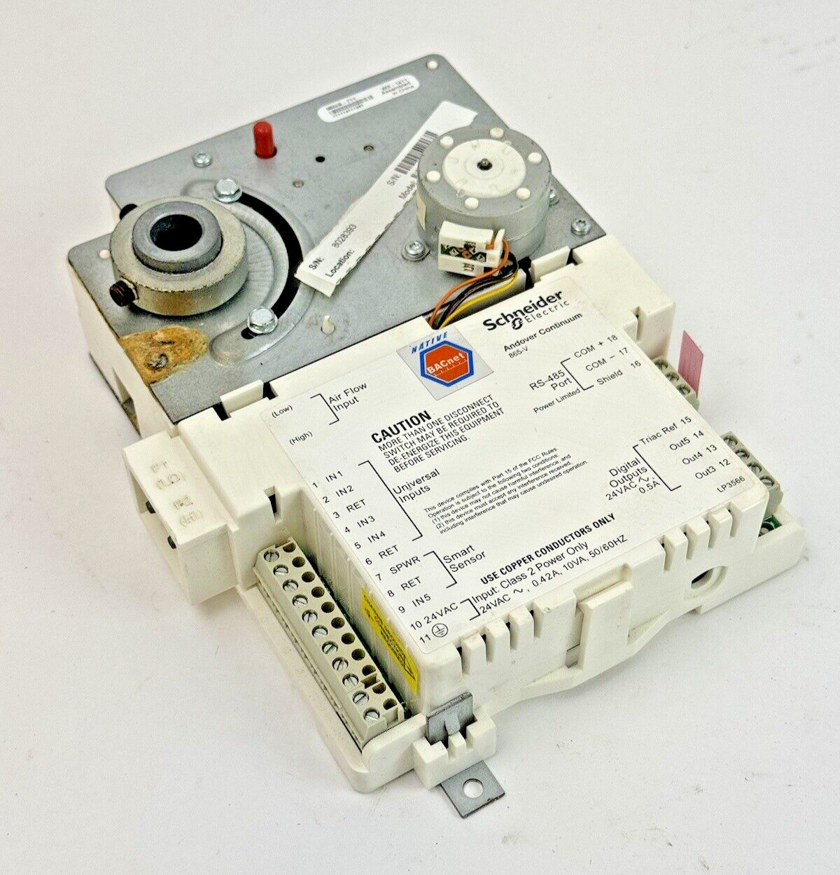 SCHNEIDER ELECTRIC - B3865-V - ANDOVER CONTINUUM 865-V - BACNET CONTROLLER