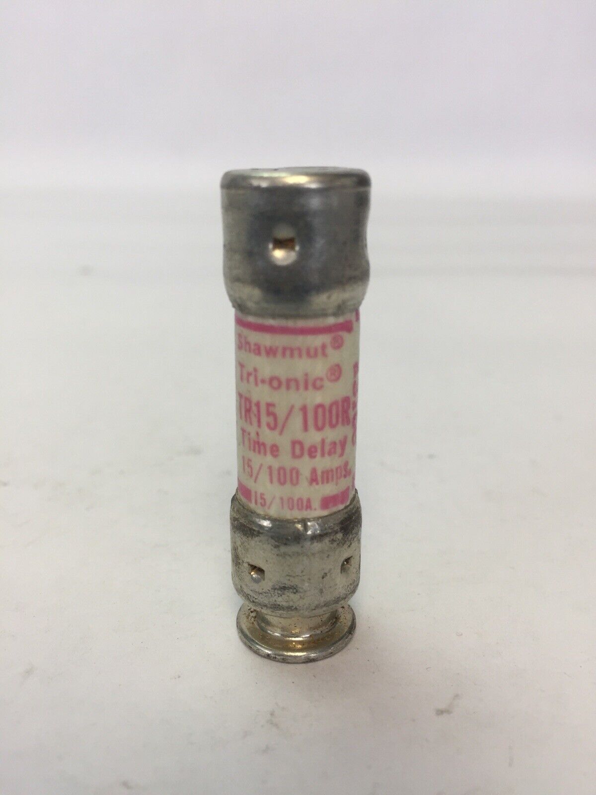 SHAWMUT TRI-ONIC TR15/100R TIME DELAY FUSE 15/100A 250VAC CLASS RK5 (BOX OF 10)