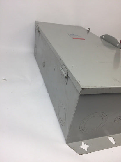 CHALLENGER GD324NFC 200 AMP 240 VAC 3 POLES TYPE 1 NON FUSIBLE GENERAL DUTY