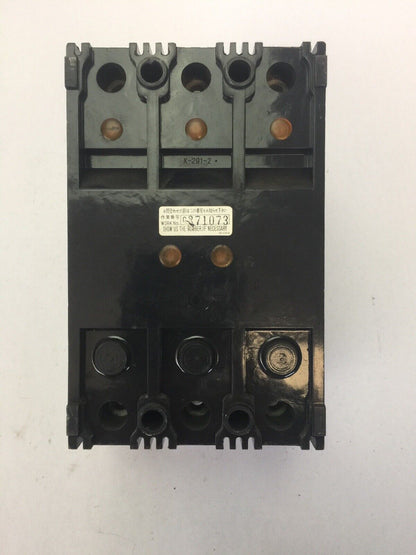 HITACHI F-100C 3PX CIRCUIT BREAKER F100C30UL3 43015186-2 3 POLE