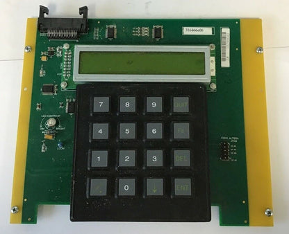 UNICO 316466E06 KEYPAD DISPLAY CIRCUIT BOARD