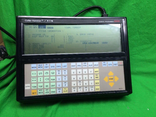 CUTLER HAMMER D500 GPP 50 GRAPHIC PROGRAMMER 9X0013 VER. V1.4