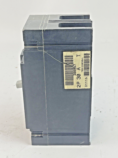 GE - TEB122030WL - CIRCUIT BREAKER -  240 VAC, 30 A, 2 POLE