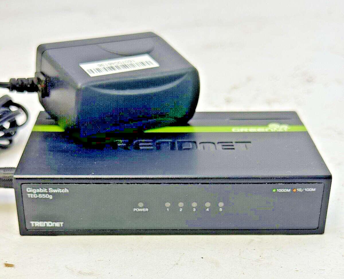 TRENDnet - TEG-S50g H/W: V4.1R - 5-Port GIGABIT GREENnet EXTERNAL SWITCH W/ CORD