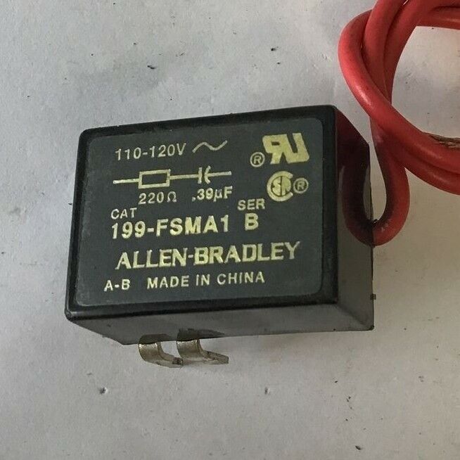 ALLEN BRADLEY 199-FSMA1 SURGE SUPRESSOR SER.B 110-120VAC ***LOTOF4***