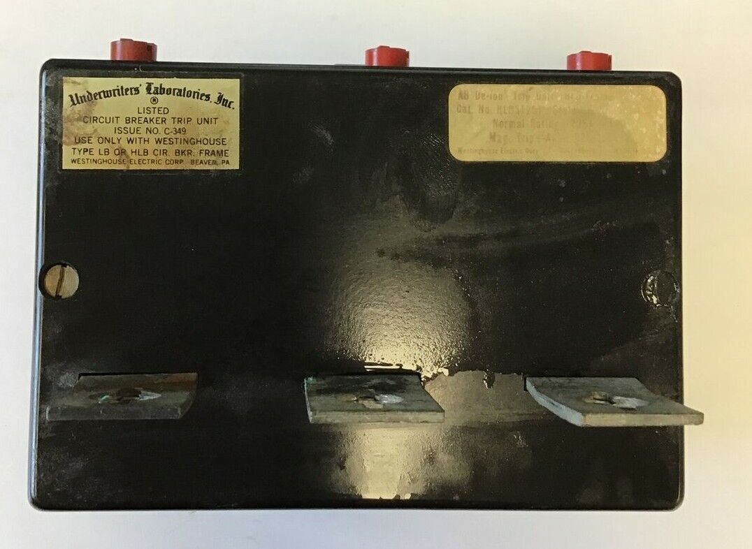 WESTINGHOUSE HLB3125T TRIP UNIT 125A