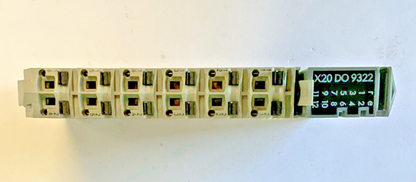 B&R X20 D0 9322 DIGITAL OUTPUT PLC REV.IO / X20 BM 11 REV. G0 BASE