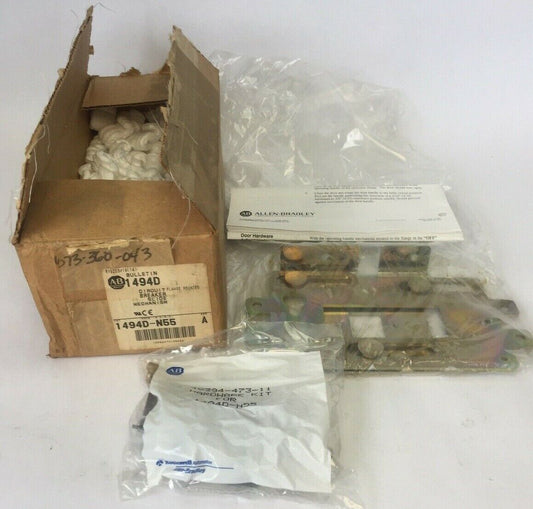 ALLEN BRADLEY 1494D-N55 CIRCUIT BREAKER SLIDE MECHANISM FLANGE MOUNTED