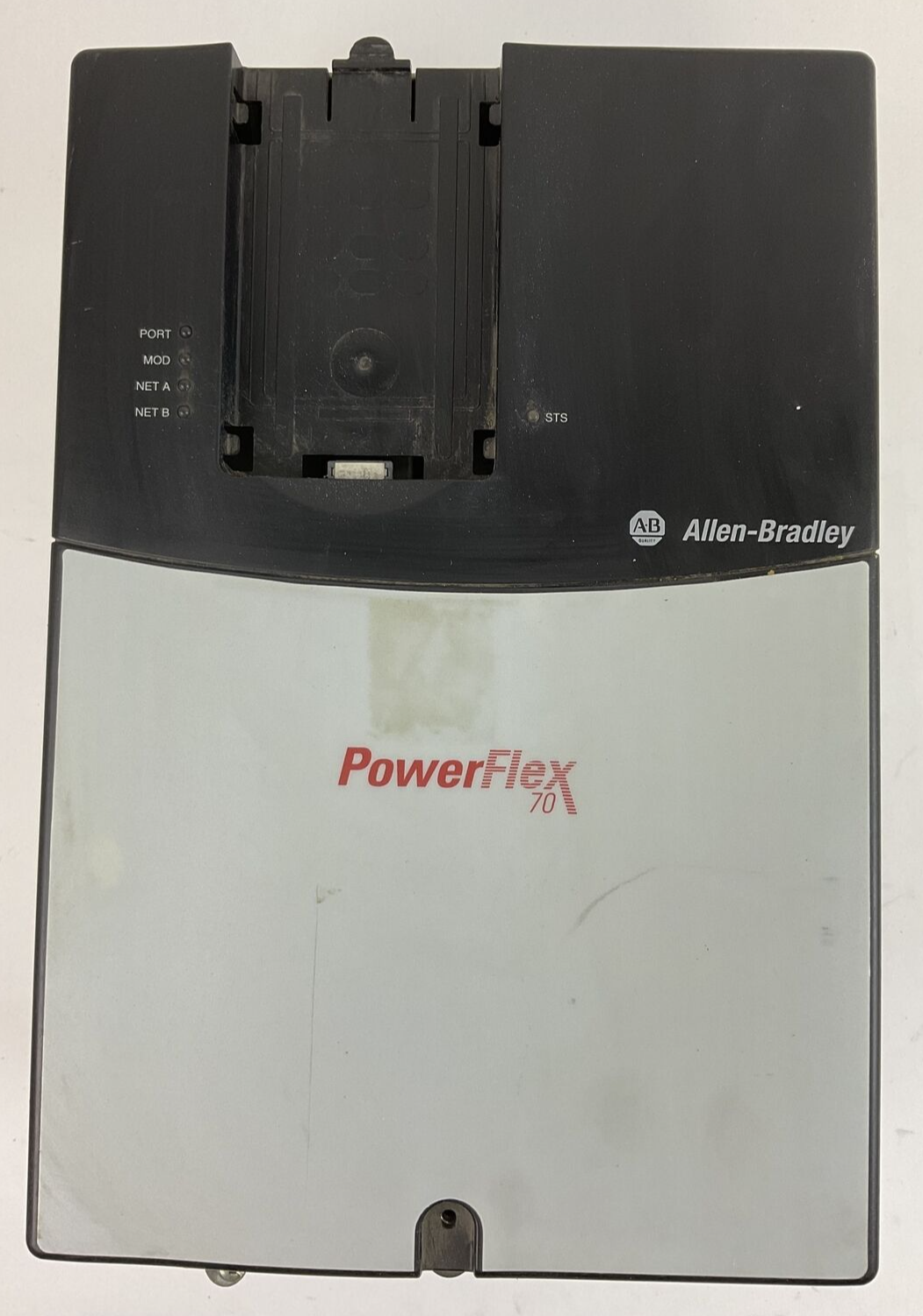 ALLEN BRADLEY 20AE017A0AYNNNC0 AC DRIVE SER A OUTPUT 0-575VAC 15HP F/W 2.002