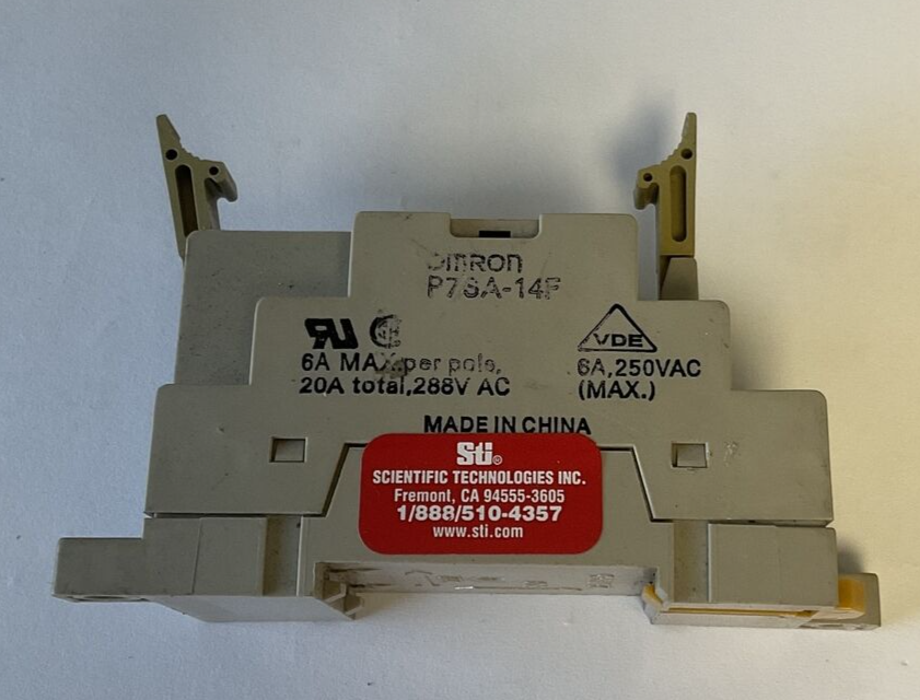 OMRON P7SA-14F RELAY SOCKET BASE 20A 288VAC ***LOTOF2***