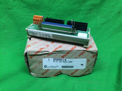WEIDMULLER SP-S7 332-5HD01-0AB0 ANALOG OUTPUT ADAPTER 998814