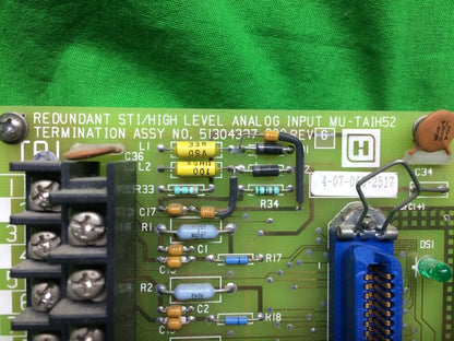 Honeywell 51304337-200 Redundant STI/High Level Analog Input 51304336 REV. G