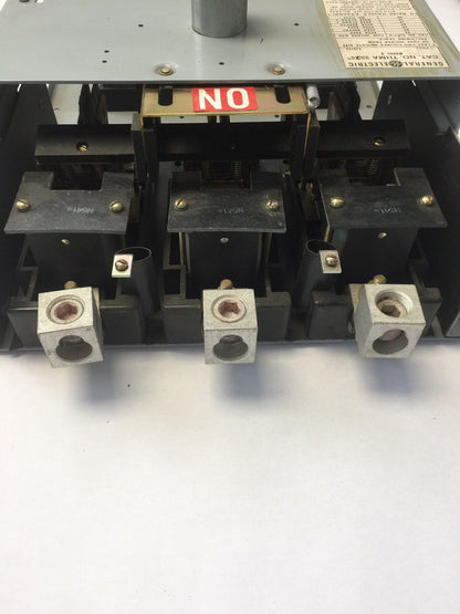 GE THMA35J5 DISCONNECT SWITCH 600A 600VAC 250V 3 POLE MODEL 2