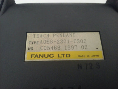 FANUC A05B-2301-C300 TEACH PENDANT