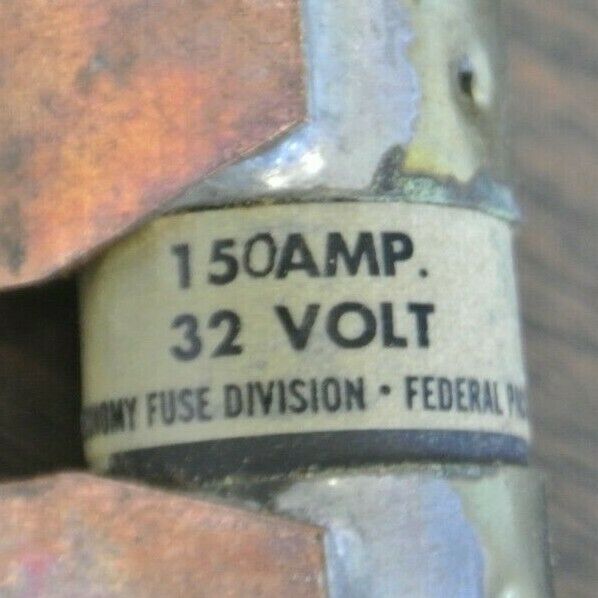 ECONOMY / FPE OBH-150 BOLT-ON FUSE / 150A / 32VDC / NEW SURPLUS