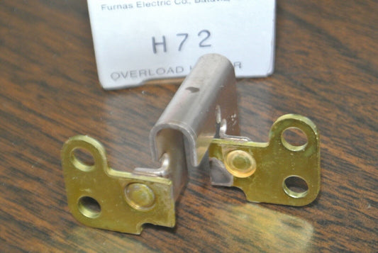 FURNAS / SIEMENS H72 / THERMAL OVERLOAD HEATER ELEMENT