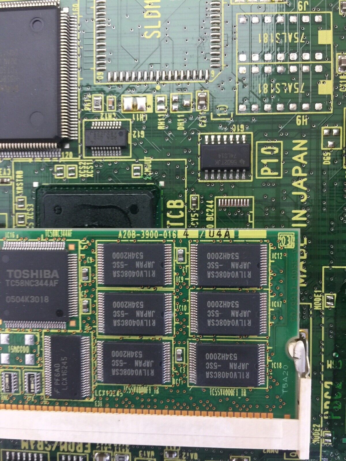 FANUC A16B-3200-0412/08A MAIN CIRCUIT BOARD A02B-3300-0254/02A A20B-3900-0164/04