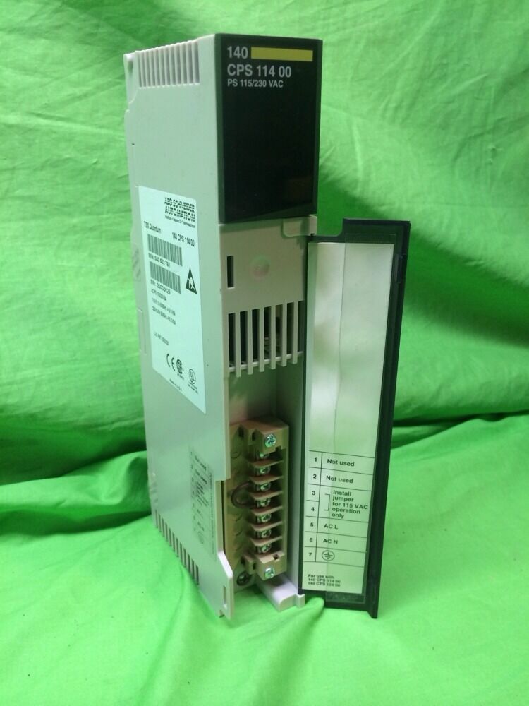 MODICON POWER SUPPLY MODULE 140CPS11400 8AMP 115/230VAC