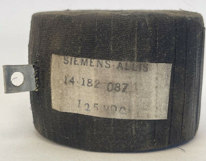 SIEMENS ALLIS 14-182-087 COIL 125VDC