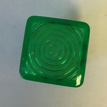 IDEC B-CG3 GREEN LENS COVER SQUARED ***LOTOF25***