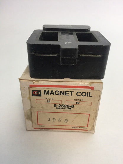 CUTLER HAMMER 9-2526-6 MAGNET COIL 24V 60HZ