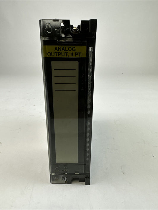 HONEYWELL 900B01-0101 ANALOG OUTPUT 4 CHANNEL MODULE 40mA @ 5VDC 200mA @ 24VDC