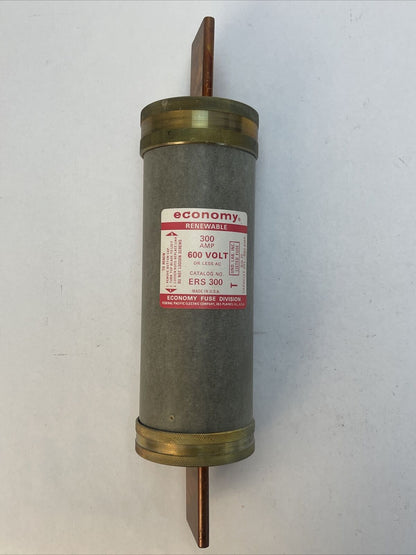 ECONOMY ERS 300 RENEWABLE FUSE 300AMP 600VAC
